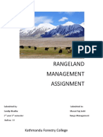 Range Management Assignment