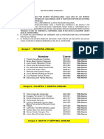 Instrucciones Generales Trabajos en Grupo