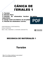 03 Mecanica de Materiales-Torsión- Flexión- Cargas combinadas(1)
