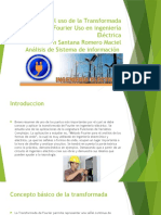 Uso de La Transformada de Fourier Uso en Ingeniería