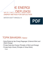 Metode Energi Untuk Defleksi
