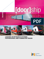 Leading in Entrance Systems For Regional and Commuter Trains