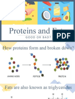 Proteins and Fats (Special Presentation)