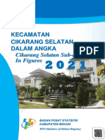 Kecamatan Cikarang Selatan Dalam Angka 2021