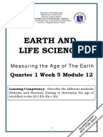 SCIENCE - Q1 - W5 - Mod12 - Earth and Life Science (Relative and Absolute Dating)