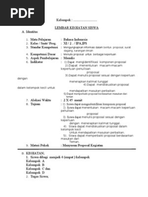 Contoh Lks Bahasa Indonesia Pdf