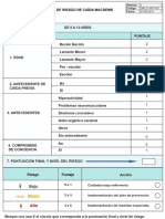 Escala de Riesgos de Caída de MACDEMS 1