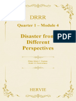 Quarter 1 - Module 4: Disaster From Different Perspectives