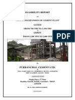 Feasibility Report: Proposed Expansion of Cement Plant
