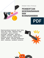 Pengertian Kewirausahaan Dan Wirausahawan