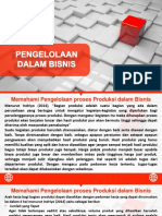 Pengelolaan Proses Produksi