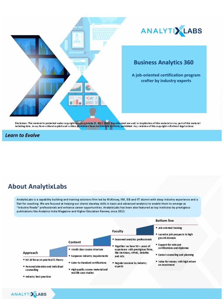 AnalytixLabs - Business Analytics 360-1643092795264 | PDF | Analytics ...