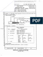 Specification FOR Radio Frequency Coaxial Cables: Indian Standard