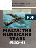 Malta, The Hurricane Years, 1940-41