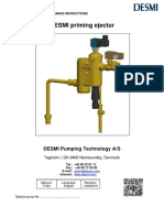 DESMI Priming Ejector: DESMI Pumping Technology A/S