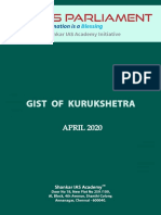 Gist of Kurukshetra April 2020