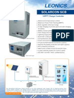 Solarcon SCB: MPPT Charge Controller