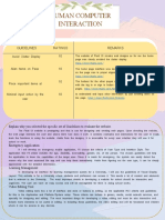 HCI Lab Exercise Website Guidelines Ratings Remarks