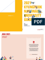 2021 Guide Book For Int'l Students: Kyungpook National University