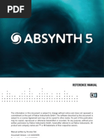 Download Absynth 5 Reference Manual English by niwinio SN56120967 doc pdf