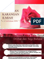 Penulisan Karangan Ilmiah: Umi Kulsum, M.PD