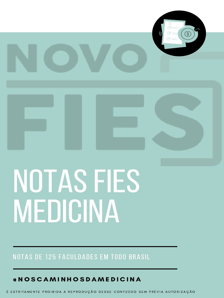 Notas de Corte FIES Medicina 2023 | PDF | Universidades e faculdades ...