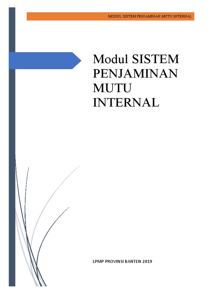 Modul SPMI untuk Sekolah Dasar dan Menengah | PDF
