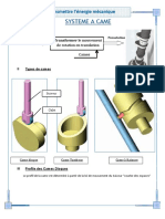 Mecanisme de Transformation de Mouvement Systeme de Came