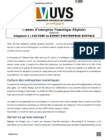 Culture Entreprise Correction Sequence 2