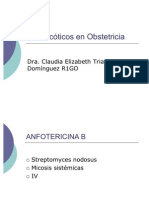 Antimicóticos en Obstetricia