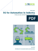 5G For Automation in Industry: White Paper