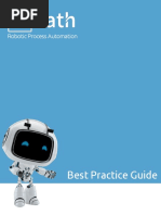 UiPath Automation Best Practice Guide 05 25012018