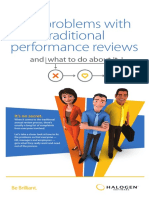 The Problems With Traditional Performance Reviews: and What To Do About It