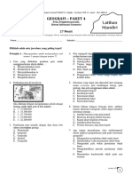 Geografi - Soal Latihan Mandiri SI SBMPTN - Paket 4 (Peta, Pengindraan Jauh, Sistem Informasi Geografi) (Layout) TA 17-18