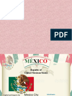 Presentation of Mexico