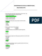 SOAL ULANGAN BIOLOGI