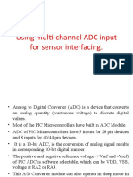 Using Multi-Channel ADC Input For Sensor Interfacing