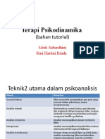 Terapi Psikodinamika