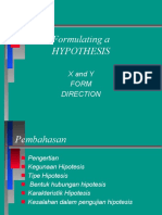 055 Formulating Hypothesis