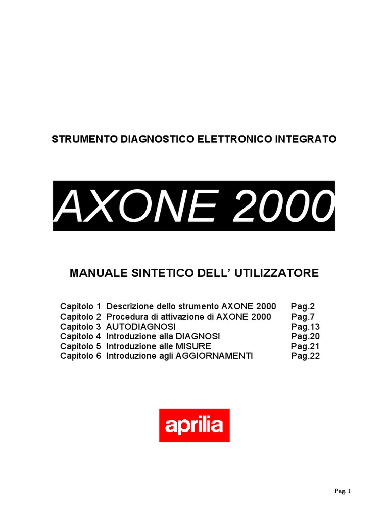 Axone 2000 | PDF