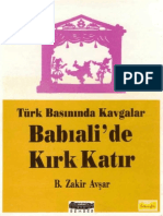 B.zakir Avşar - Babıali'de Kırk Katır