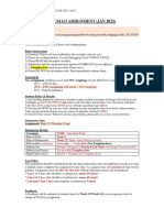 BACS1113 ASSIGNMENT (JAN 2022) : (P3: Practical Skills)