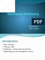 Short Wave Diathermy - Presentation