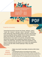 Percabangan Antropologi Dan Antropologi Terapan 0leh: TONI SETIAWAN 2001113 Nurhasanah 2001234 Zuhri Aulia 2001114