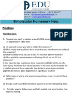 Bimolecular Homework Help