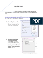 Guide To Reducing File Size: PDF Files
