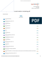 Use of Social Media in Marketing