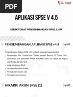 Pengembangan SPSE 4.5 dan Authenticator | PDF
