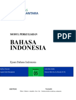 Modul 5 Ejaan Bahasa Indonesia