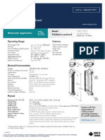 Technical Data Sheet Hallett 1000W: Wastewater Applications